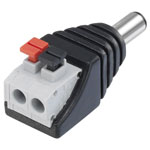 TruComponents 201230 Low power Plug, straight 5.5 mm 2.1 mm