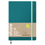 Notebook 4-0014059-1 Dotted A5 Petrol 192 Sheets Paper Pads Labels