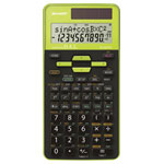 Sharp 82-EL531TG-GR Calculator Green Scientific 272 Functions Dual Power