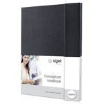 Sigel CO151 CONCEPTUM Notebook Squared Black 97 Sheets A4 Paper Pads Labels