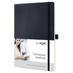 Sigel CO308 CONCEPTUM Notebook Dotted Black 97 Sheets A4 Paper Pads Labels