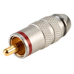 RVFM Red Professional Phono Plug