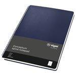 Sigel CO825 Conceptum notepad Spiral-bound Hardcover Dark blue A4 80 sheets
