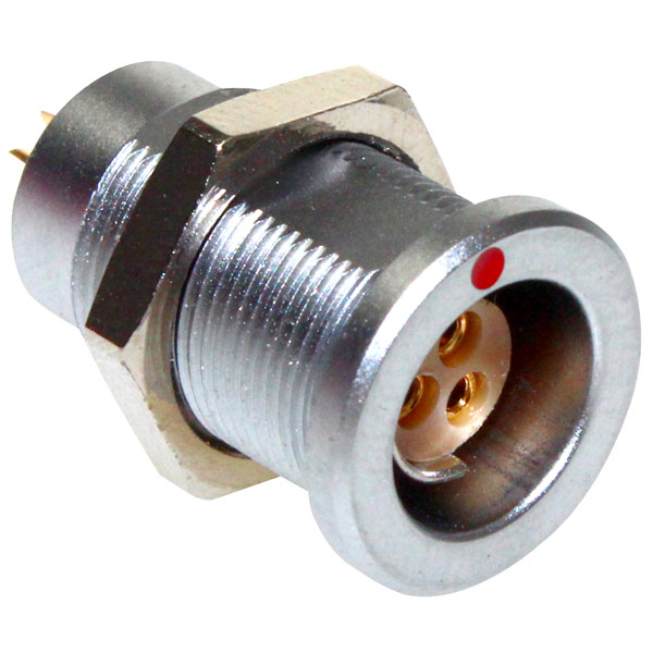CamCirc CCB1S1/03 Circular Connector Receptacle 3 Way Panel Mount ...