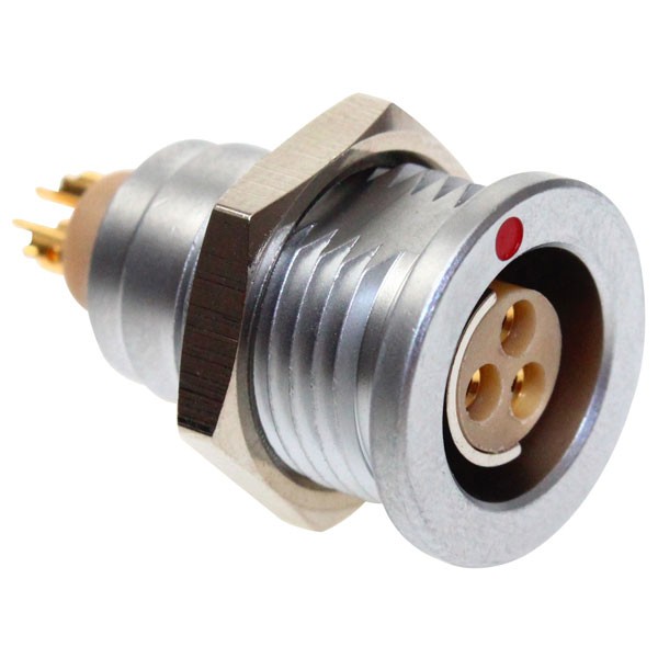 CamCirc CCB2S1/03 Circular Connector Receptacle 3 Way Panel Mount ...