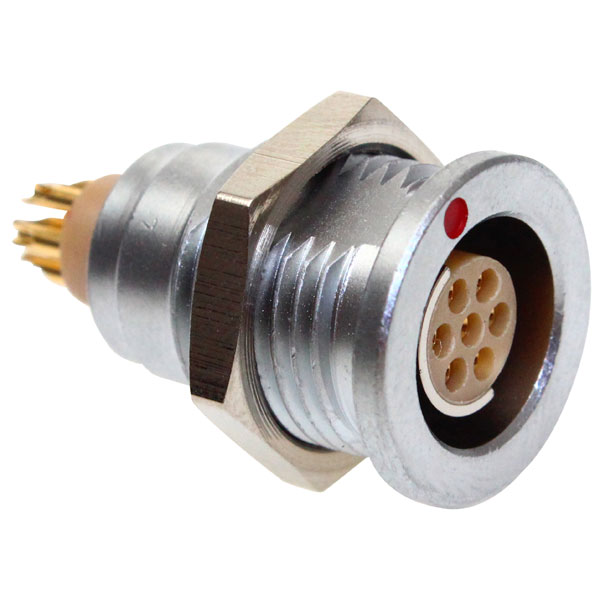 CamCirc CCB2S1/07 Circular Connector Receptacle 7 Way Panel Mount ...
