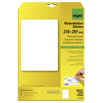 Sigel LA230 1547939 Paper Pads Labels White High-Quality Multipurpose
