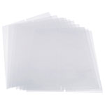 Sigel SM182 Twin pocket document sleeve 2 x A4 10 pcs clear