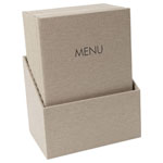Sigel SM208 Menu folder 10 pcs  Durable professional menus