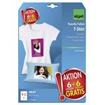 Sigel T1156 T shirt transfer paper 197 gsm 12 sheet Paper Pads & Labels