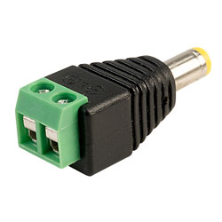 Clever Little Box CLB-JL52Y DC 2.5 x 5.5 Male to Terminal Block 2pin Connector