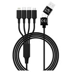 Smrter SMRTER_ELITE_C_BK USB Cable Assemblies black durable high-speed 1m
