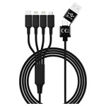 Smrter SMRTER_ELITE_L_BK 2481594 USB Cable Black Long Length Assemblies