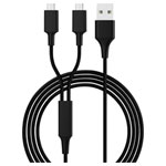 Smrter SMRTER_HYDRA_DUO_M_BK USB Cable Assemblies Black