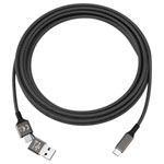 Smrter SMRTER_SPEEDY_C_BK 2573251 USB Cable Black 1m Durable Design