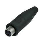 REAN RT3FC-B-W Tiny XLR 3 Pin Cable Connector Female