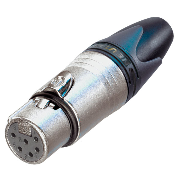 Neutrik NC6FXX 6-Pole XLR Cable Socket Neutrik NC6FXX 6-Pole XLR Cable Socket