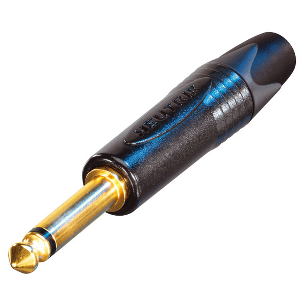Neutrik NP2X-B Mono Jack Plug (Black) 2 Pole 6.35mm Neutrik NP2X-B Mono Jack Plug (Black) 2 Pole 6.35mm
