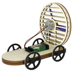 Sol Expert 44495 StormCar Solar Car Product Blue Plastic Eco-Friendly Solar Po