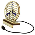 Sol Expert 44498 USB fan Speedy Solar powered Compact design Eco-friendly