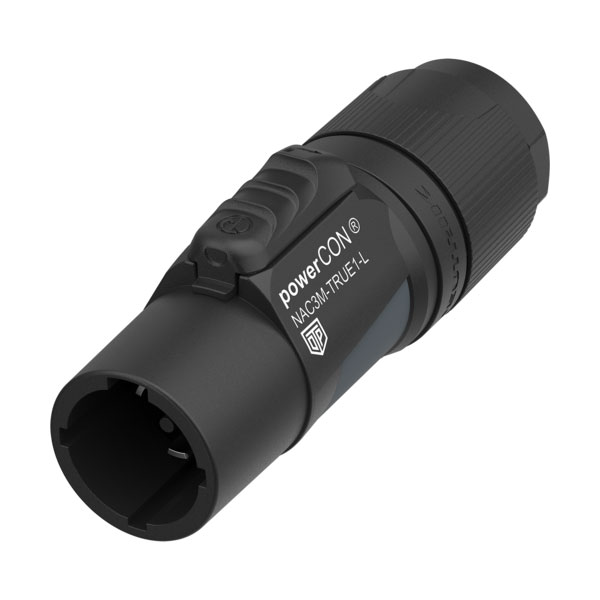 Neutrik NAC3M-TRUE1-L Inline powerCON® TRUE1 Male Locking Mains Co...
