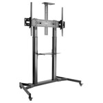 SpeaKa Professional SP-10446752 TV trolley adjustable telescopic tiltable