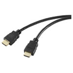 SpeaKa Professional SP-10481284 Audio & Visual Cable Black 2m
