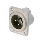 Neutrik 3 Pole NC3MD-LX-M3 Panel Plug