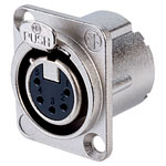 Neutrik 5 Pole NC5FD-LX Panel Socket