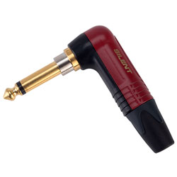 Neutrik NP2RX-AU-SILENT Silent Jack Plug (Right Angle) 6.35mm