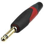 Neutrik NP2XX-SILENT Silent Jack Plug Straight 6.35mm Gold Plated