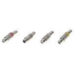 TRUCOMPONENTS 202760 RCA Connector,Mono Red/Black/Yellow/White 4 pc(s)