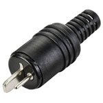 TruComponents 202763 Audio jack Plug, straight,Pins:2