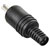 TruComponents 202763 Audio jack Plug, straight,Pins:2