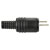 TruComponents 202763 Audio jack Plug, straight,Pins:2