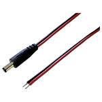 TruComponents 202807 Low power cable - Open ends 5.5mm 2.1mm 2.0m