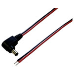 TruComponents 202814 Low power cable - Open ends 5.50mm 2.10mm 1.0m