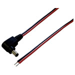 TruComponents 202840 Low power cable - Open ends 5.50mm 2.10mm 0.50m