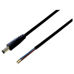 TruComponents 202864 Low power cable - Open ends 5.50mm 2.50mm 30.00cm