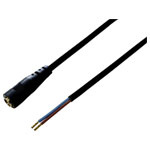 TruComponents 202868 Low power cable Socket - Open ends 5.5mm 2.1mm 30.0cm