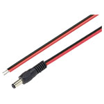 TruComponents 202891 Low power cable - Open ends 5.5mm 2.1mm 2.00m