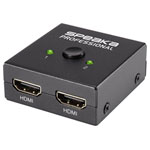 SpeaKa Professional SP-7141056 HDMI switch 2 ports UHD 4K compatible