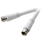 SpeaKa Professional SP-7870000 SAT Cable White 1.50 m 90 dB 1x F plug-1x F plug