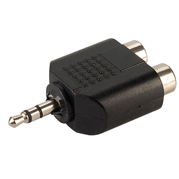 Image of TruConnect Stereo 3.5mm Jack to 2x Phono Socket