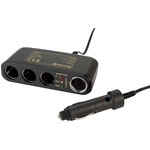 Mercury 660.799UK 12Vdc 4 Way Cigar Lighter Power Bank