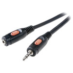 SpeaKa SP-7870224 Audio Cable Black Flexible PVC 1.5m Omnitronic 30226500