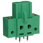Camblock Plus CTBP97VJ/2FL 5.08mm Pluggable PCB Female Vert Flanged T/Block 2p