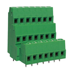 Camblock Plus CTBPTDVG/7 5mm Triple Decker Rising Clamp Terminal Block 21p