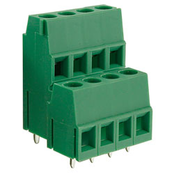 Camblock Plus CTBPDDVG/4 5mm Double Decker Rising Clamp Terminal Block 8p