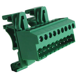 Camblock Plus CTBPD96VJ/9 5.08mm DIN Rail Mount Vertical Male T/Block 9p